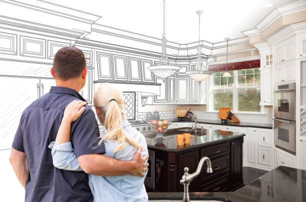 Professional Cabinet Installation technician working in Norwood, NJ